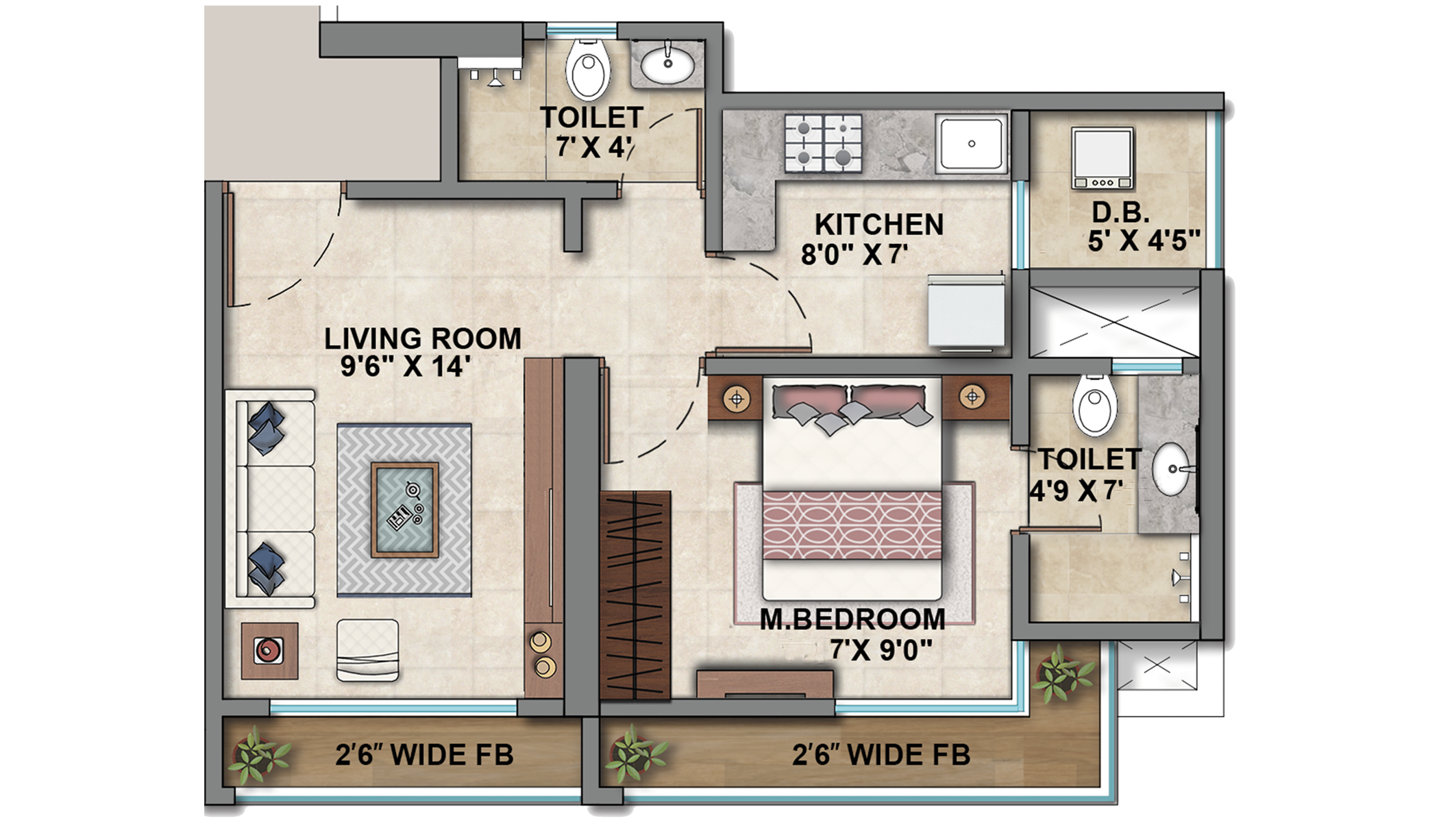 1 Bhk 2 Bhk Flats For Sale In Vartak Nagar Thane West Ashar Metro Towers