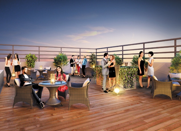 Ashar Aria- Rooftop Lounge